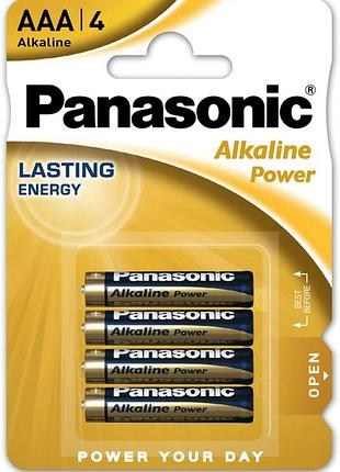 Батарейка сольова "пальчик" panasonic r 6 коробка 1х4шт