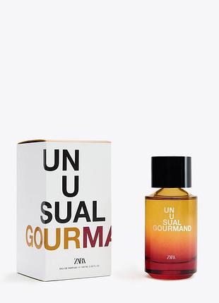 Парфумована вода для жінок zara unusual gourmand 100 мл (індивідуальне упакування)