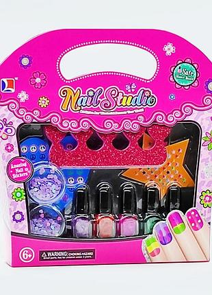 Дитяча косметика shantou "nail studio" з лаками 1025-2