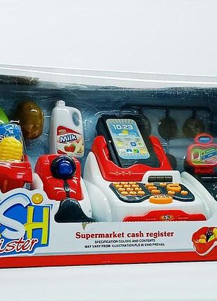 Игрушка shantou кассовый аппарат с терминалом 668-48