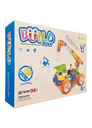 Конструктор build&play "автокран" hanye j-7702, 98 елементів 2
