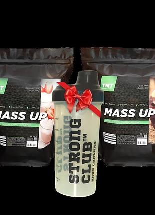 Гейнер для роста массы 5 кг + шейкер в подарок tnt nutrition