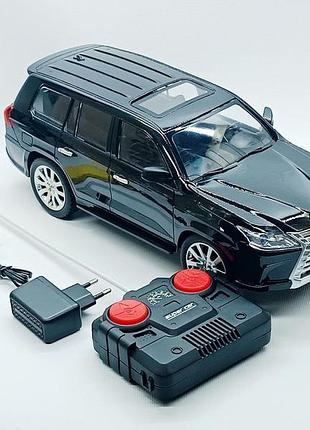 Машинка shantou "lexus lx 570" на радиоуправлении черный 5512-12-1