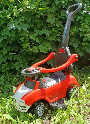 Автомобиль для прогулок technok toys "baby car" красный t-931