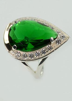 Серебряная кольца с пластинами из золота