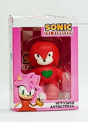 Игрушка-антистресс star toys "соник" красный с54775-2
