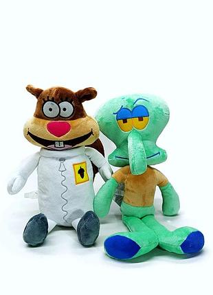 Набор мягких игрушек star toys "спанч боб и друзья" 6756576-16-2