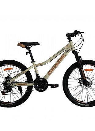 Велосипед st 24" spark skadi, рама 12" бежевий (240096)
