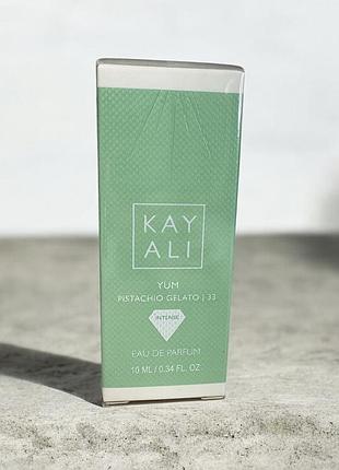 Парфуми kayali yum pistachio gelato 33 eau de parfum intense, 10 мл