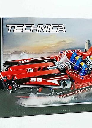 Конструктор yg toys "technica" скоростной катер 171 деталь 11296