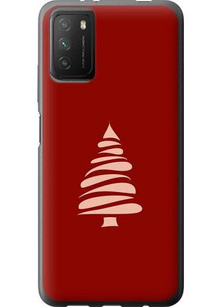 Чехол на xiaomi poco m3 новогодний 15 из силикона fch_0120100