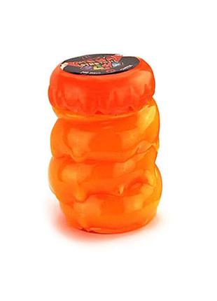 Вязкая масса "mega stretch slime" slm-10-01u укр оранжевый