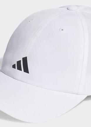 Бейсболка adidas run es cap a.r. белый уни osfl (60 см) ic2069
