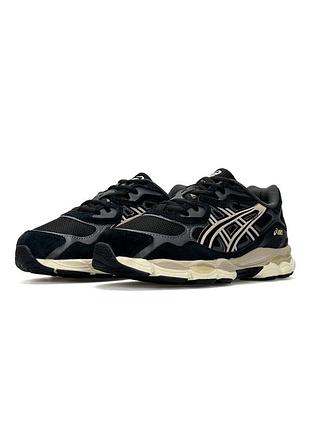 Жіночі кросівки asics gel-nyc dark navy beige