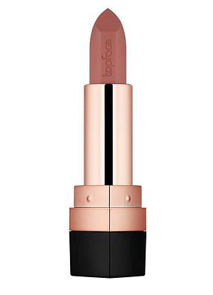 Помада для губ матова topface "instyle - matte lipstick" - pt155 (4 г) 003 - warm almond (світло-коричневий)