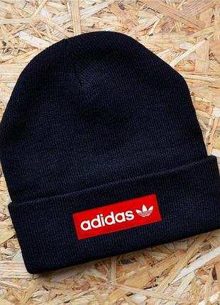 Модная мужская шапка адидас,adidas черная