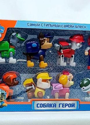 Ігровий набір star toys «цуценята рятувальники» 8 героїв 6050