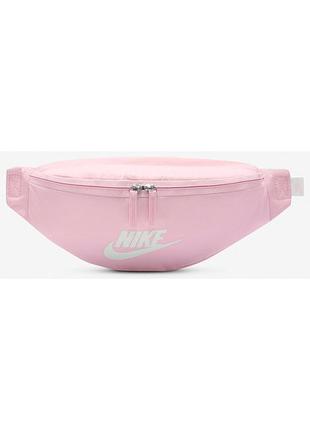 Сумка на пояс nike nk heritage waistpack - fa21 3l розовый уни 41х10х15 см db0490-663