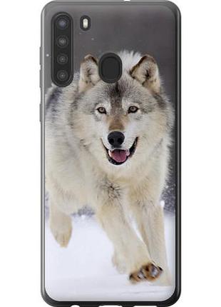 Чохол для samsung galaxy a21 з силікону fch_0014065