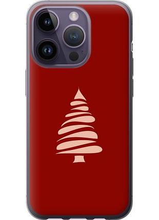 Чехол на iphone 14 pro новогодний 15 из силикона fch_0120059