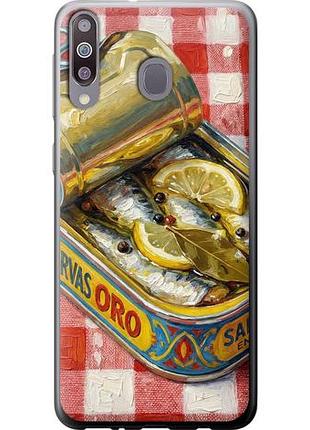 Чехол на samsung galaxy a40s a3050 vintage sardine tin phone из пластика fch_0148527