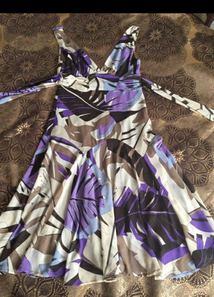 Летнее шифоновое платье