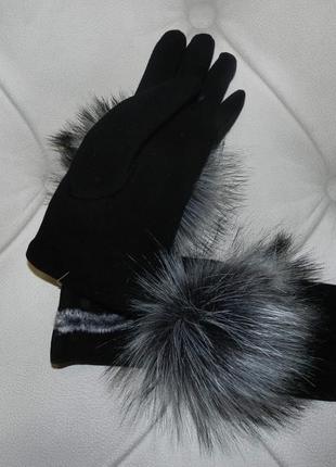 Рукавички хутро 2