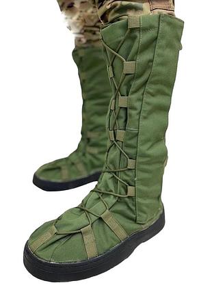 Бахіли водозахисні на взуття over boot олива