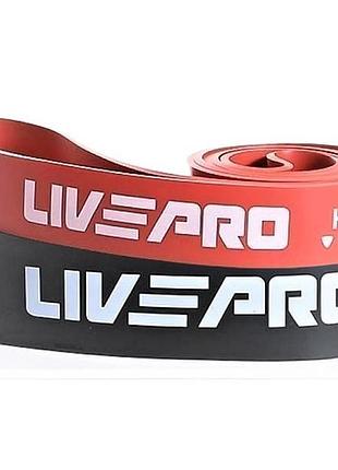 Набор эспандер-петли livepro super band 23-77 кг для подтягивания, турника, воркаута, фитнеса и тренировок.