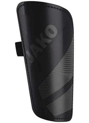 Дитячі щитки для футболу жако jako оригінал river basic чорний діт s (зріст 140см) 2775-800 m