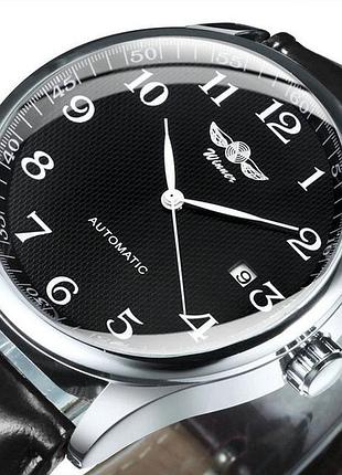 Мужские наручные часы winner handsome leather