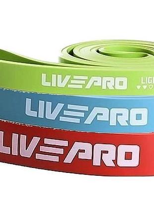 Набор эспандер-петли livepro super band для подтягивания, турника, воркаута, фитнеса и тренировок.