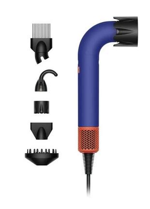 Фен для укладки волос с холодным воздухом hd18 supersonic r pro vinca технологичный фен для сушки и для объема 1700 вт синий