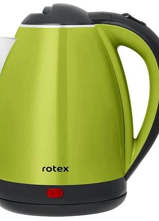 Электрочайник электрический rotex rkt24-o чайник термос termo 1500 вт зеленый