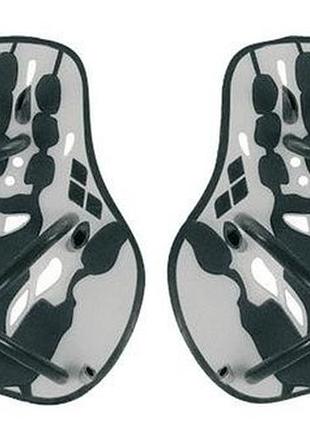 Лопатки для плавания vortex evolution hand paddle 95232-15 arena l черный,серый 95232-15