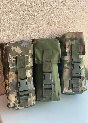 Подсумок для двух магазинов ак закрытого типа на фастексе на кнопках