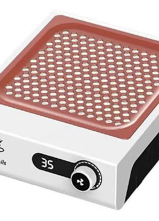 Вытяжка для маникюра zs-807 bee nails с hepa-фильтром и низким уровнем шума 150 вт белый