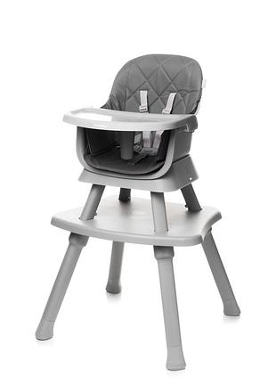 Стілець для годування 4baby master 6в1 grey