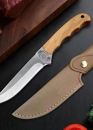 Кухонний нож из нержавеющей стали 225 мм. browning толщина лезвия: 3,3 мм.