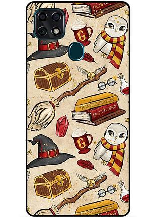 Чехол силиконовый бампер для zte blade 20 smart с картинкой gryffindor гриффиндор гарри поттер harry potter