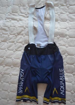 Чоловічі велошорти команди aquablue sport / l розмір