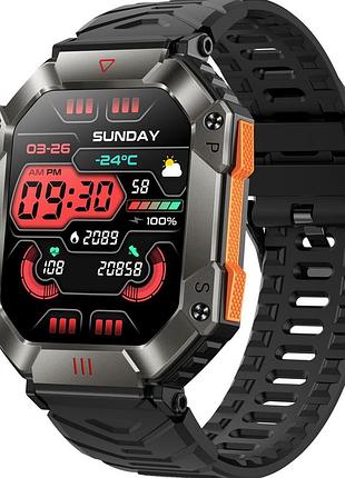 Умные наручные часы smart racer k+ black