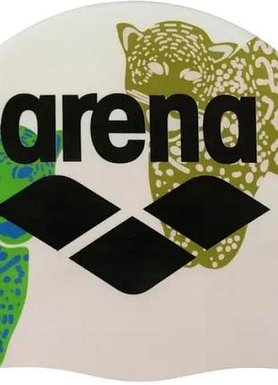 Шапка для плавания arena hd cap белый, мультиколор one size (005572-245) 005572-245