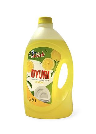 Средство для мытья посуды ira wash dyuri лимон 3,8 л