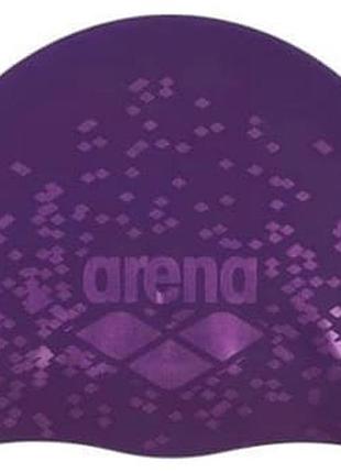 Шапочка для плавания arena shine cap фиолетовый уни ofsm 009386-200