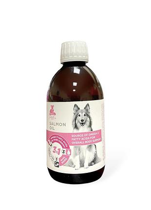 Добавка харчова thepet+ salmon oil для собак 300 мл