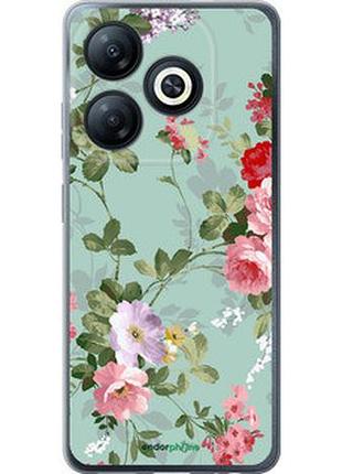 Чехол на infinix smart 8 цветочные обои 2 "862u-3431-2448"