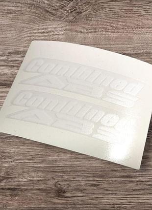 Наклейки на мотоцикл пластик абс хонда honda abs combinet