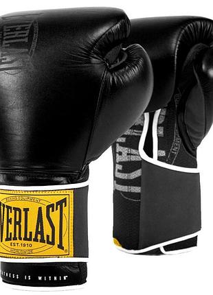 Перчатки боксерские everlast 1910 classic training glove черный 14 унций (p00001711) p00001711