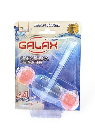Тверді туалетні блоки для туалету galax das power clean 4в1 океанська свіжість